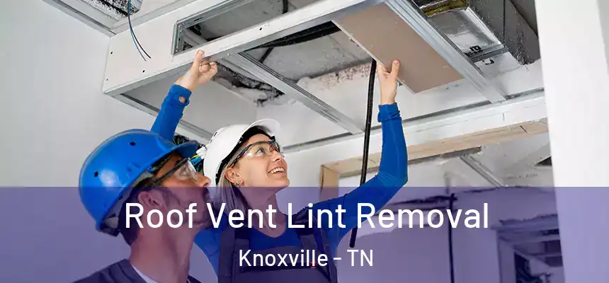 Roof Vent Lint Removal Knoxville - TN